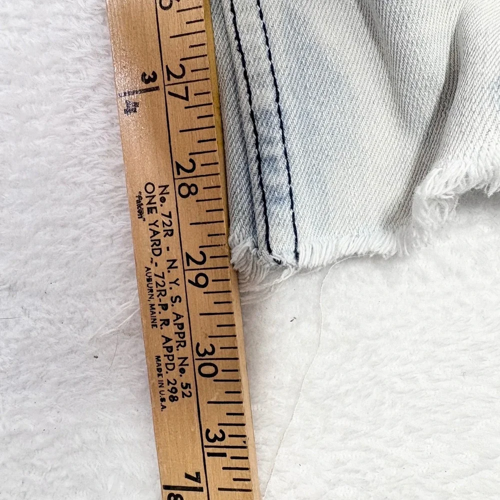 Denim and Rivets Distressed Acid Wash Bootcut Jeans‎ Size 30 Measures 32x29